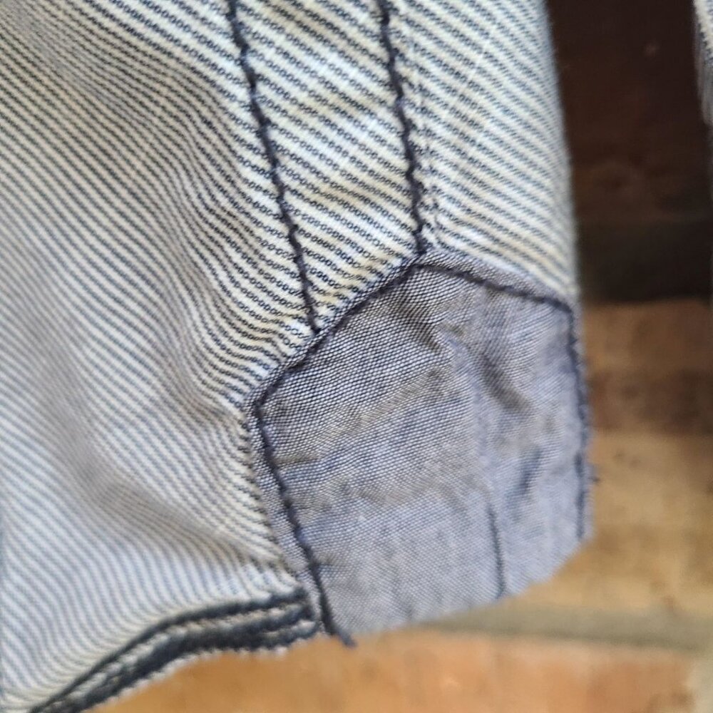 BKE Mens Shirt Size L Striped Standard Fit Long Sleeves Western 100% Cotton - Picture 7 of 11